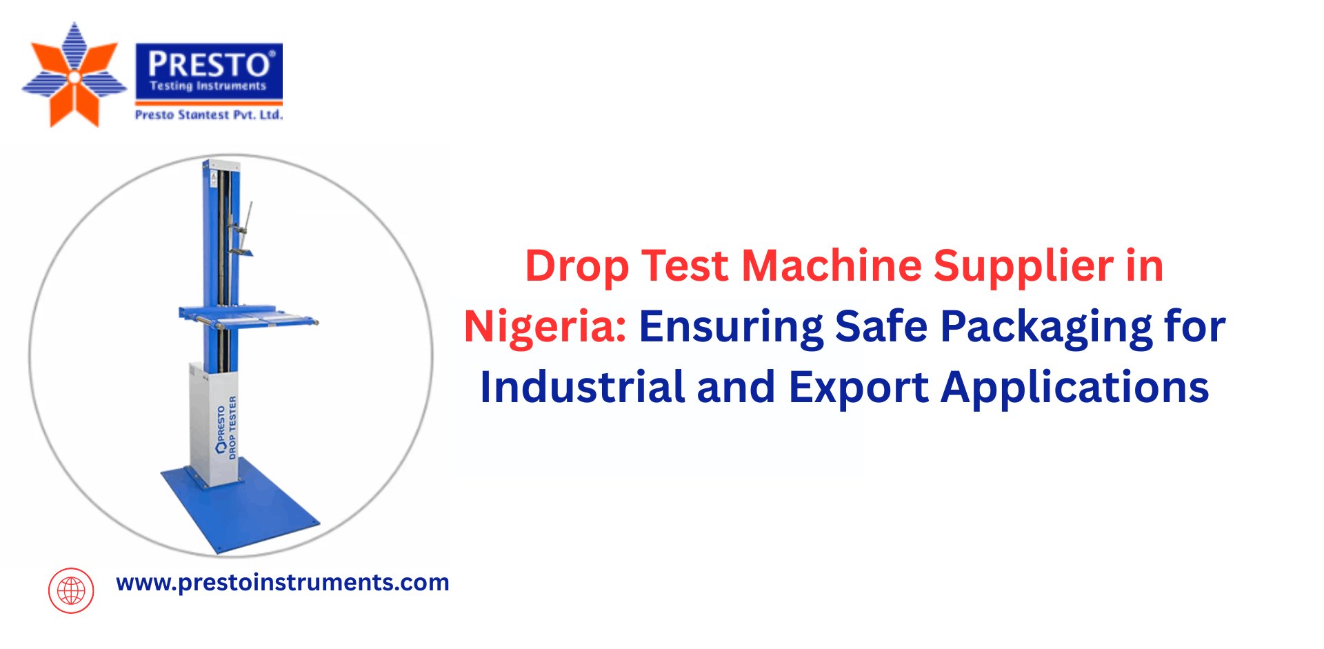 Drop Test Machine Supplier in Nigeria: Safe Packaging for Industrial and Export Applications