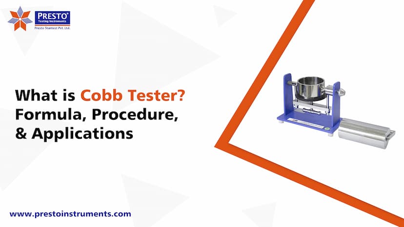What is Cobb Tester? Formula, Procedure, & Applications