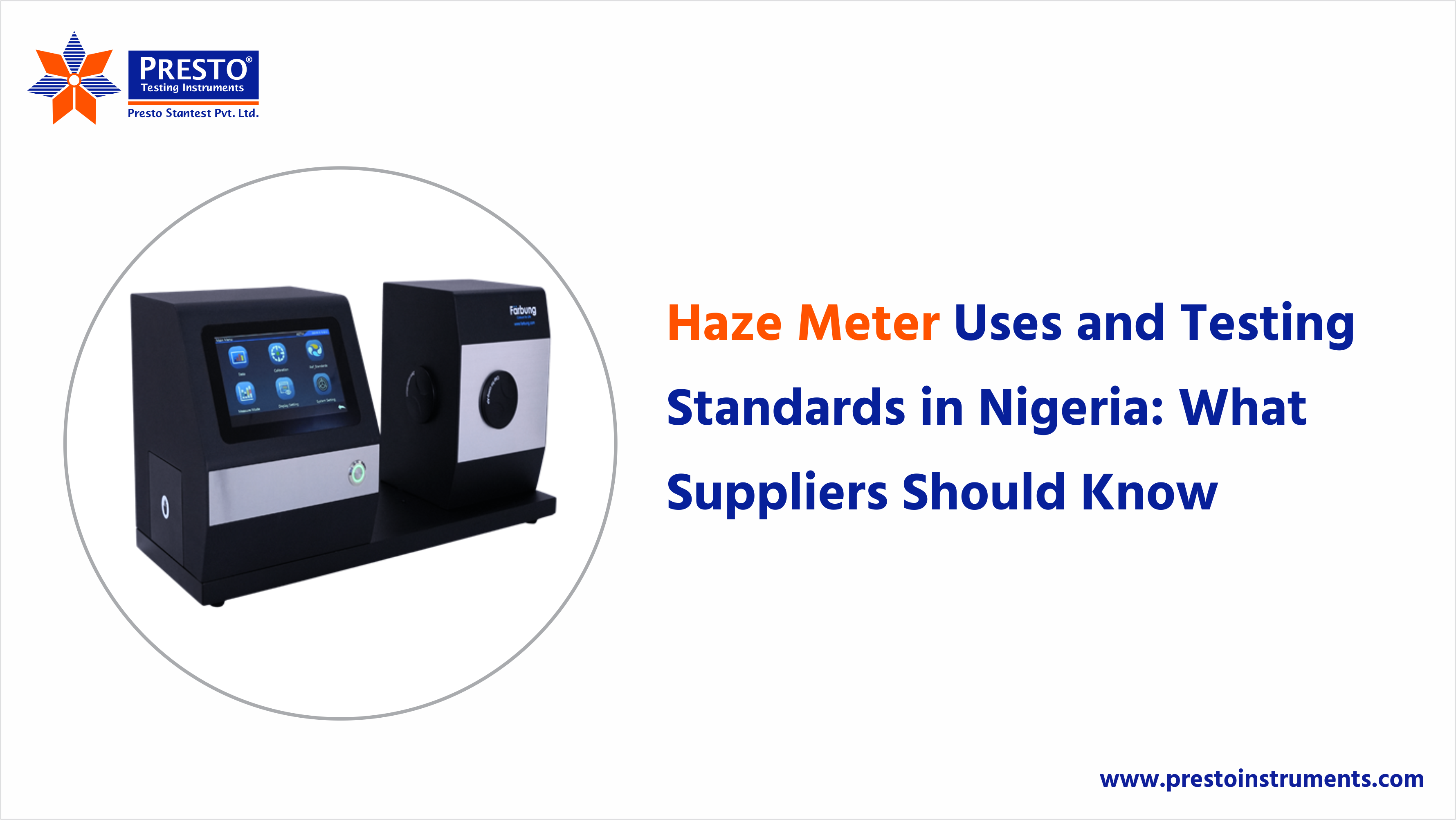 Haze Meter Uses and Testing Standards in Nigeria: What Suppliers Should Know