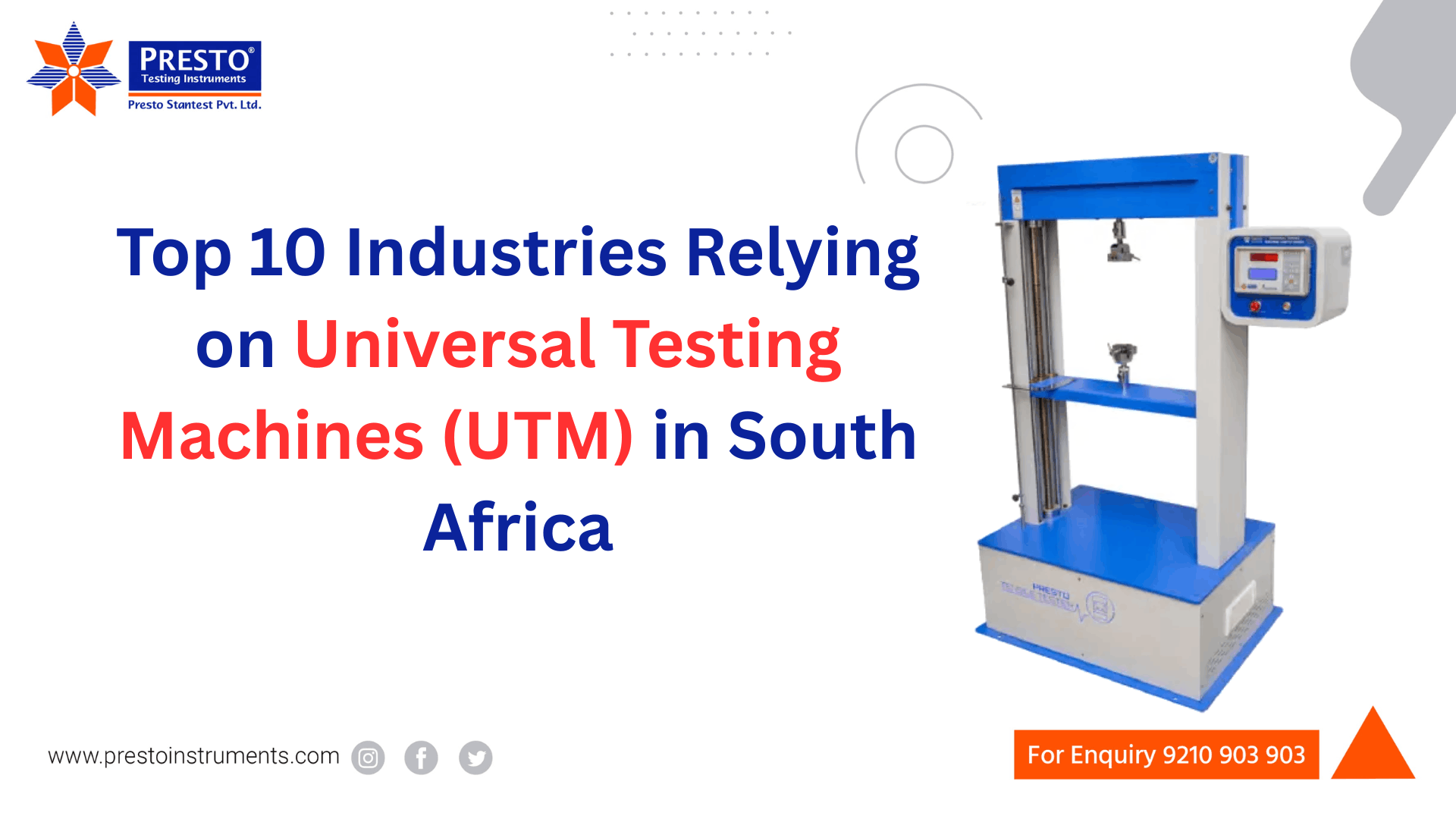 Top 10 Industries Relying on Universal Testing Machines in South Africa
