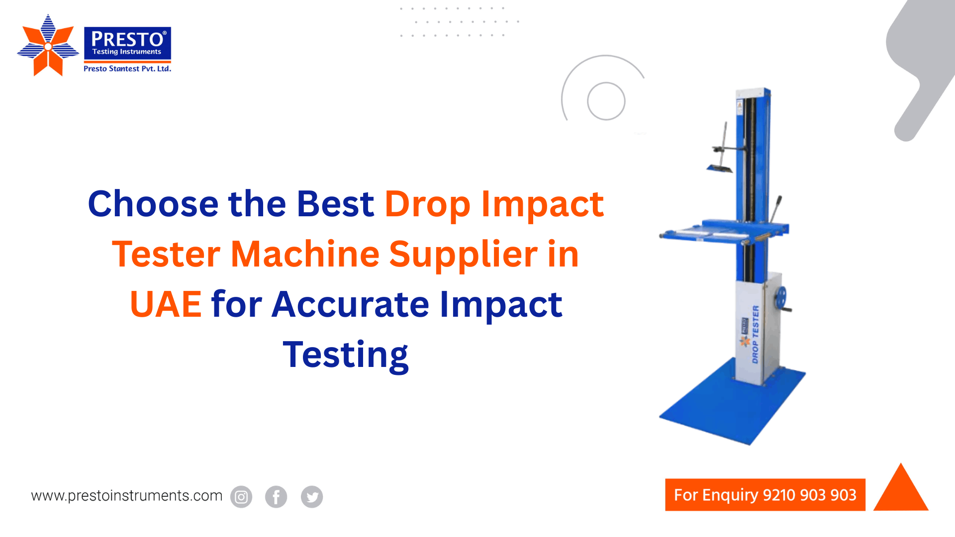 Choose the Best Drop Impact Tester Machine Supplier in the UAE for Accurate Impact Testing