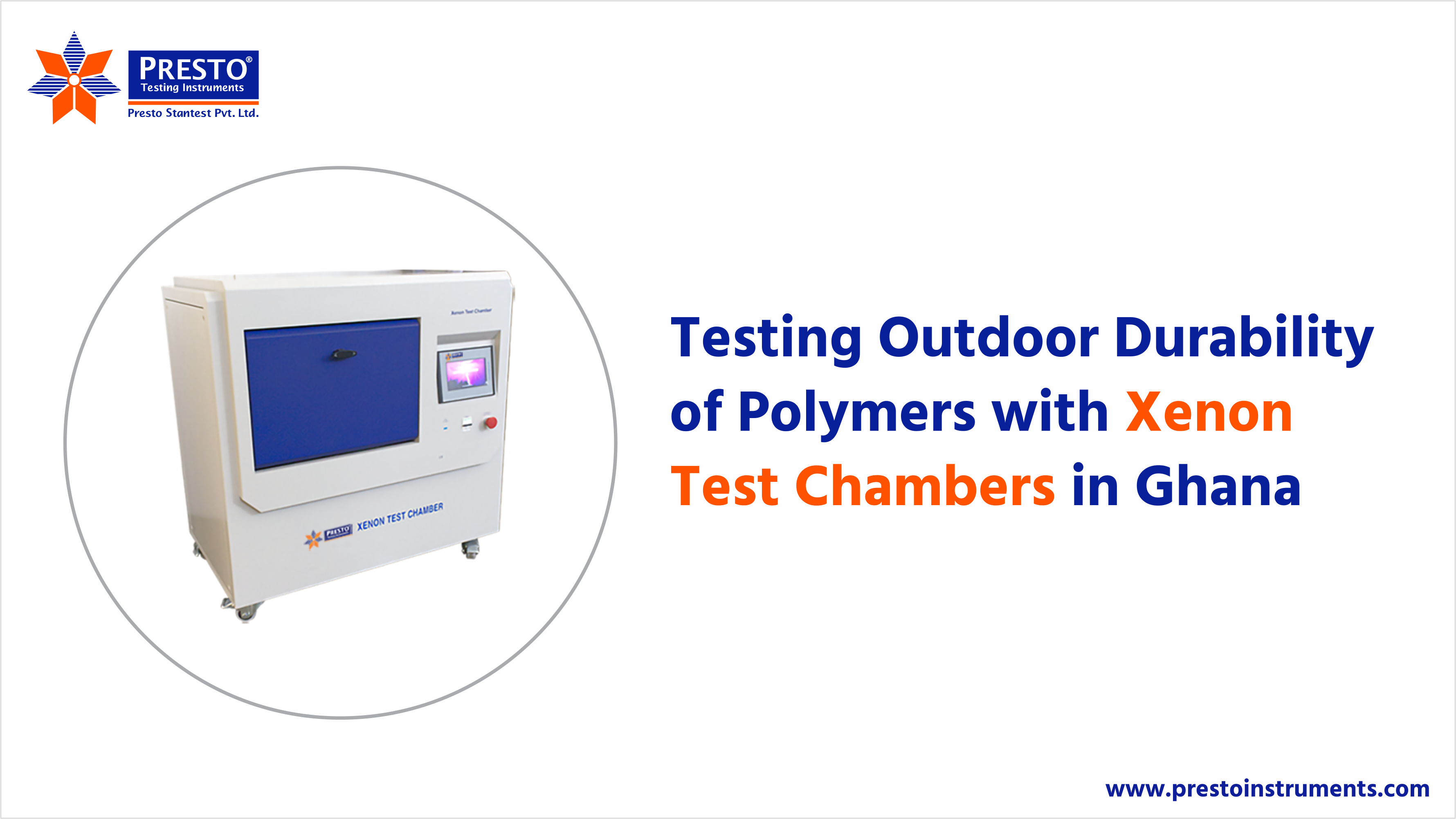 Testing Outdoor Durability of Polymers with Xenon Test Chambers in Ghana