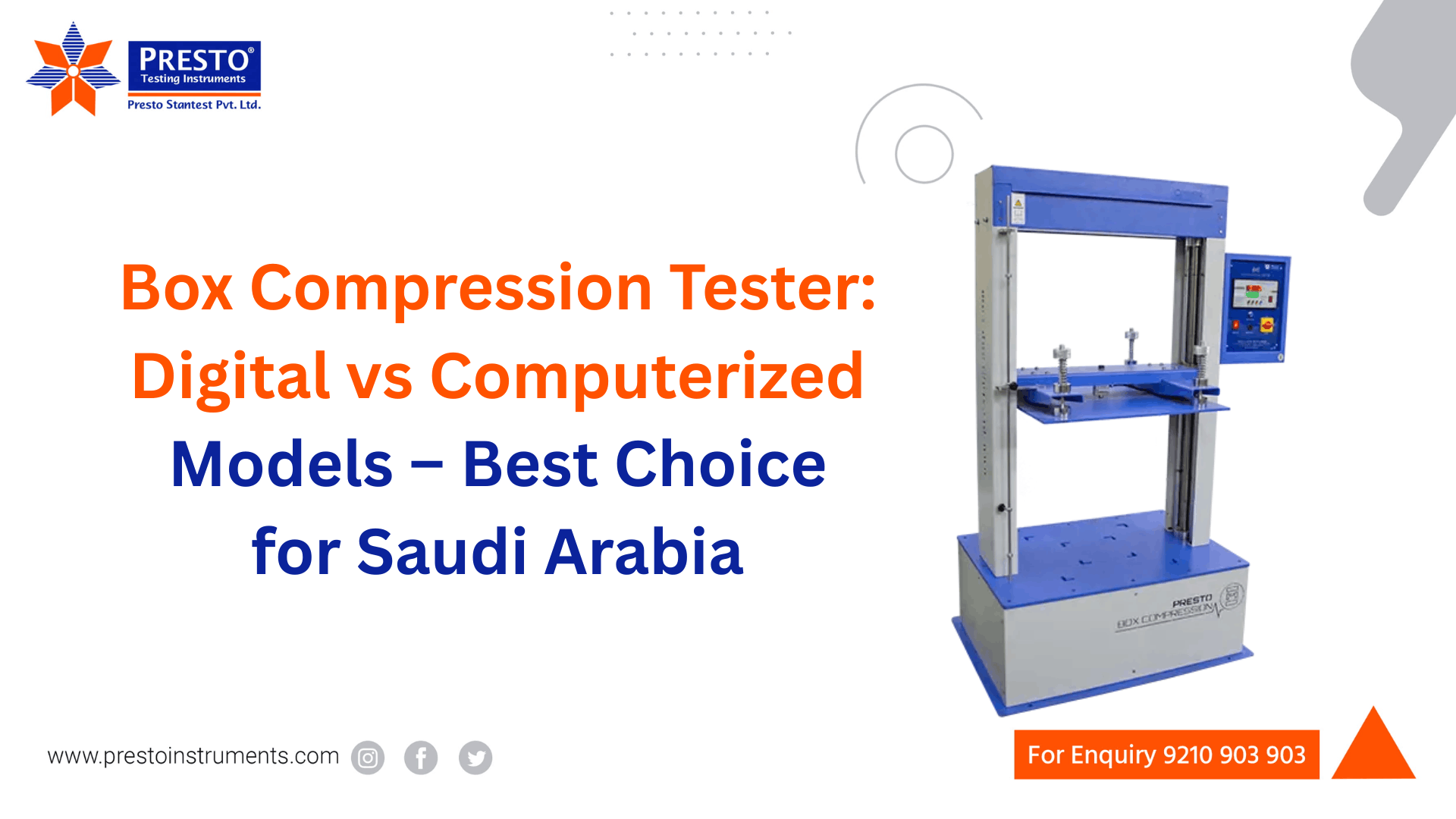 Box Compression Tester: Digital vs Computerized Models – Best Choice for Saudi Arabia
