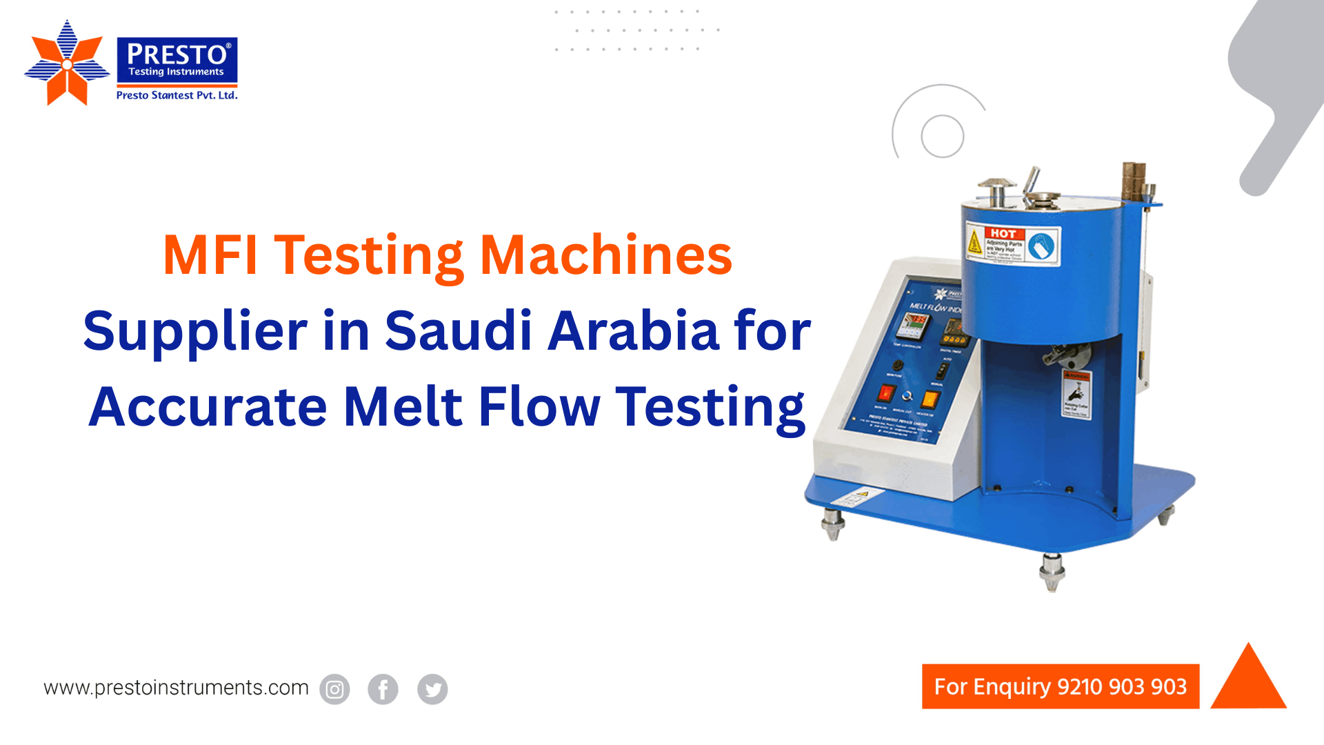 MFI Test Machine Supplier in Saudi Arabia for Accurate Melt Flow Testing