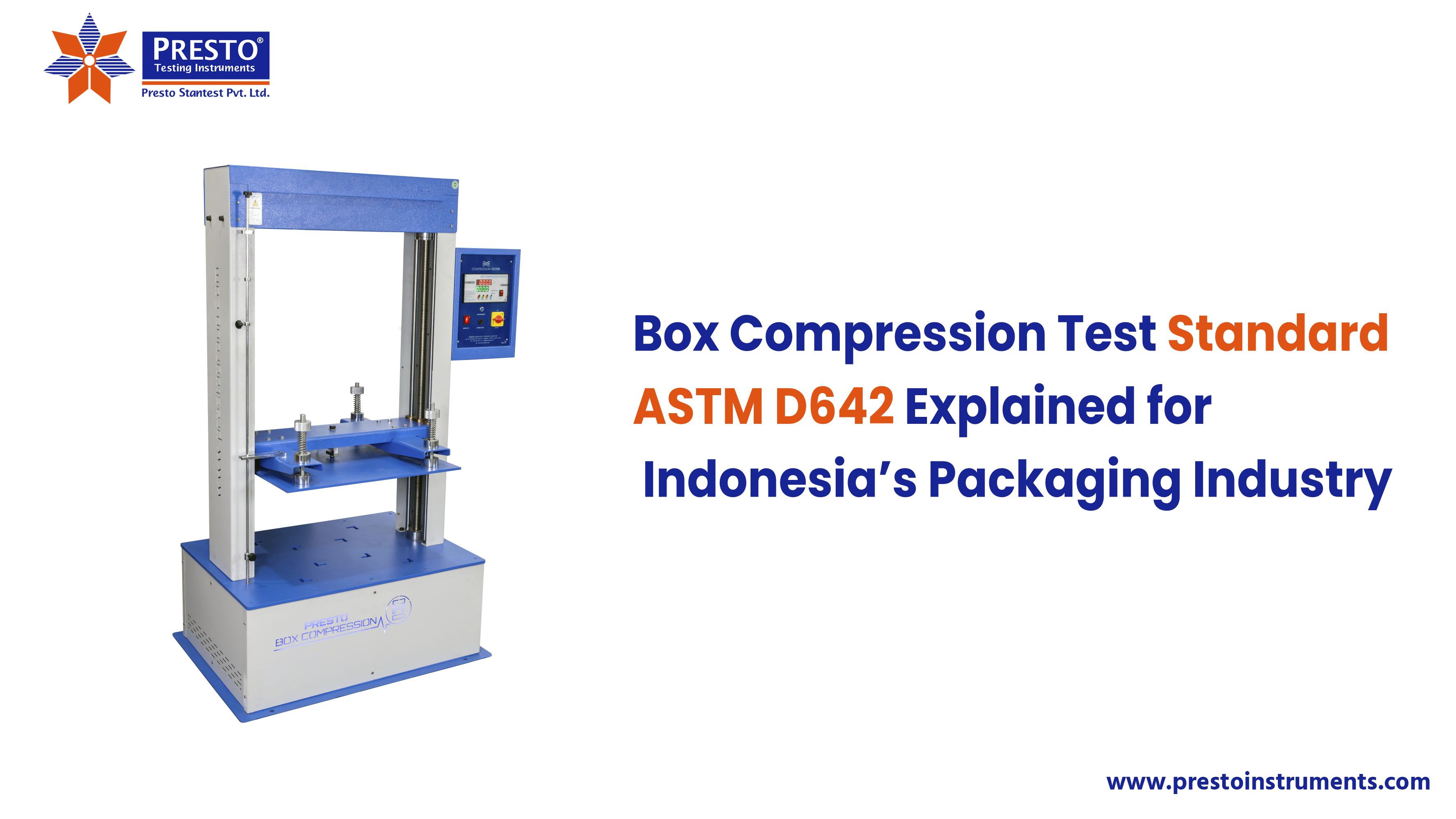 Box Compression Test Standard ASTM D642 Explained for Indonesia’s Packaging Industry