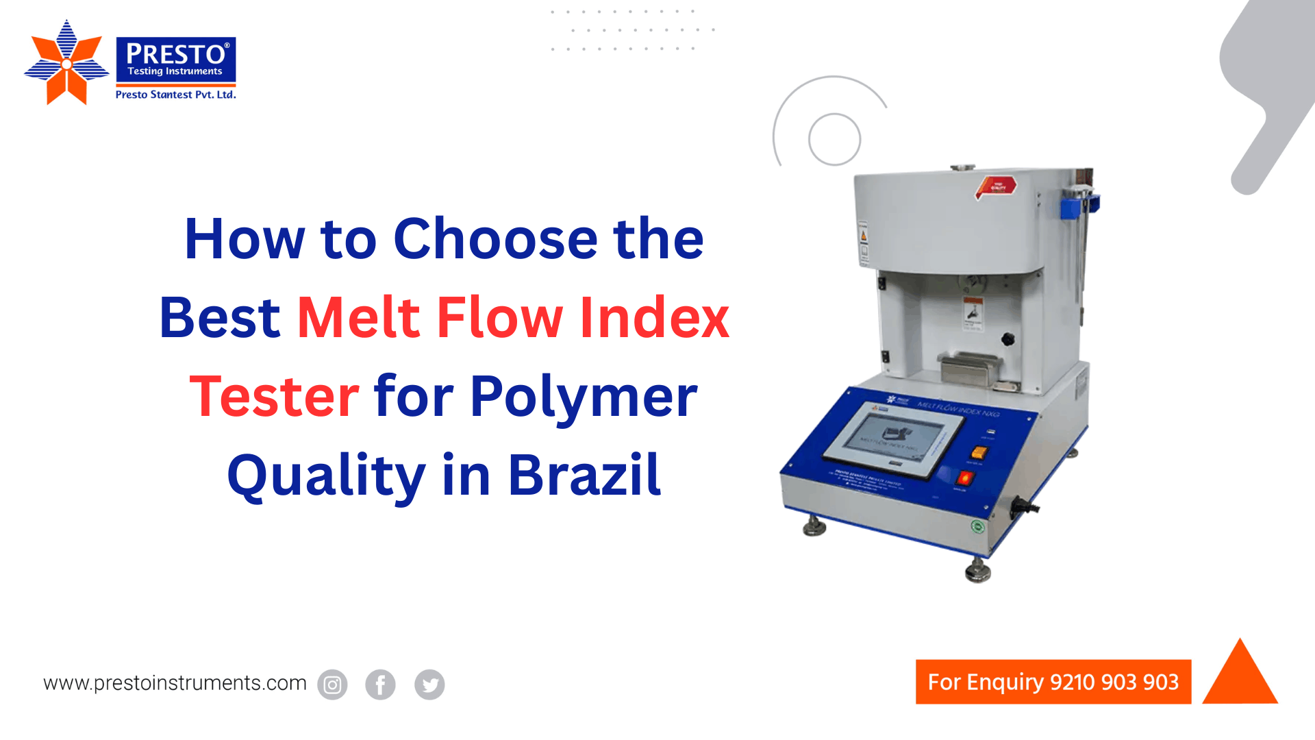 How to Choose the Best Melt Flow Index Tester for Polymer Quality in Brazil