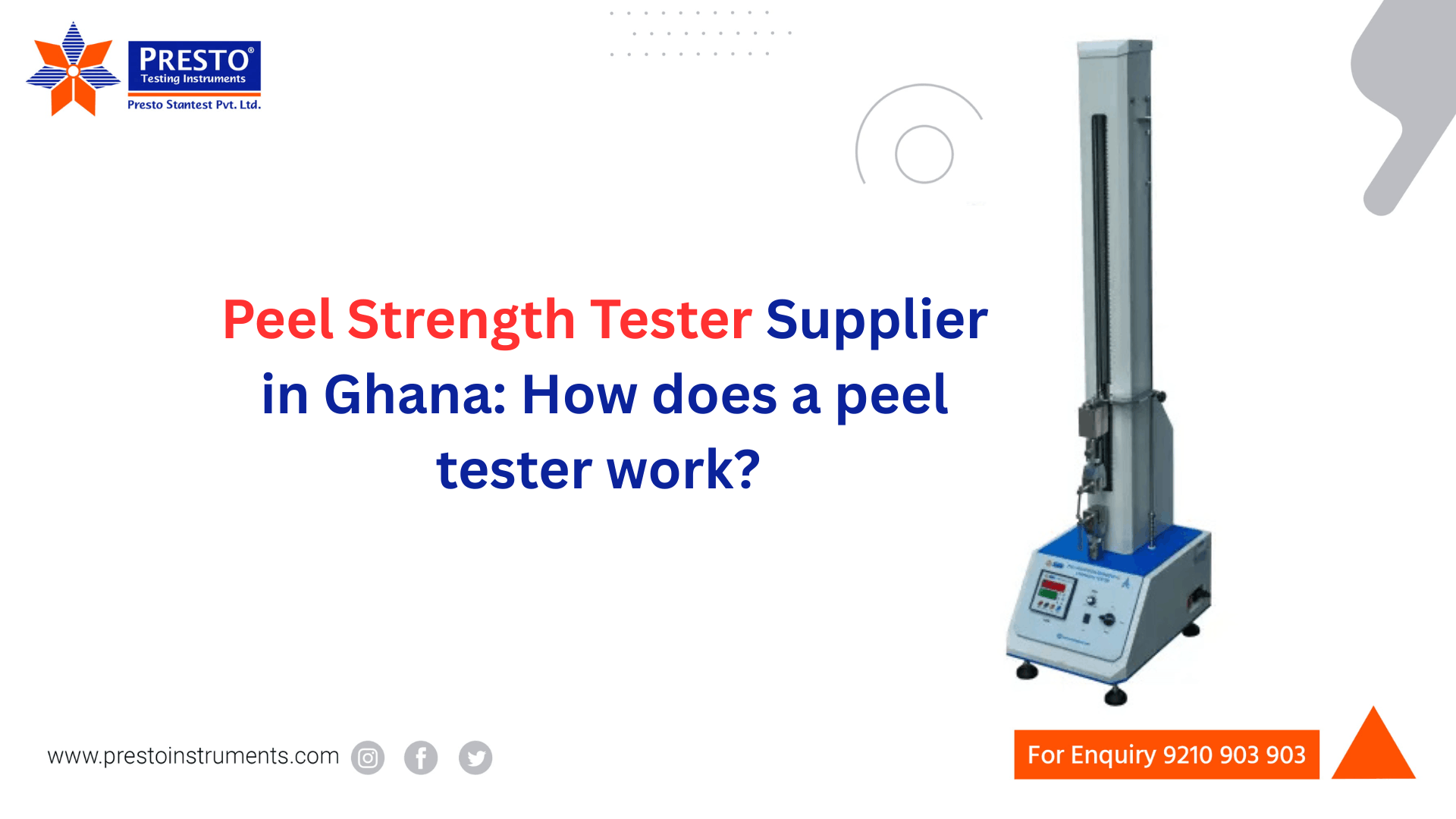 Peel Strength Tester Supplier in Ghana: How does a peel tester work?