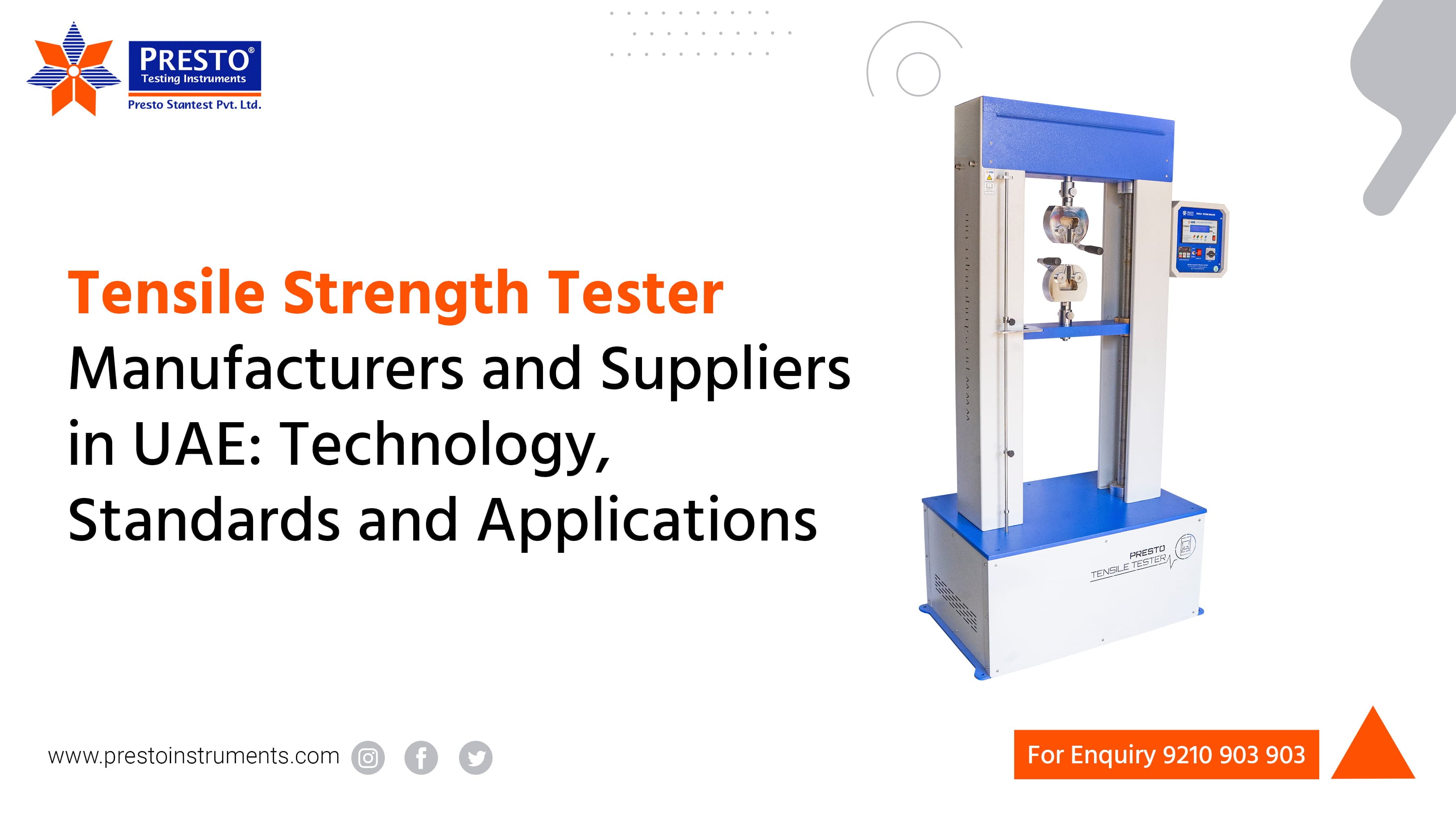 Tensile Strength Testing Machine Manufacturers and Suppliers in UAE