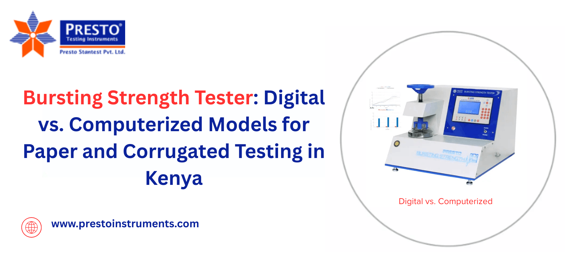Digital vs Computerized Bursting Strength Tester for Paper Testing in Kenya