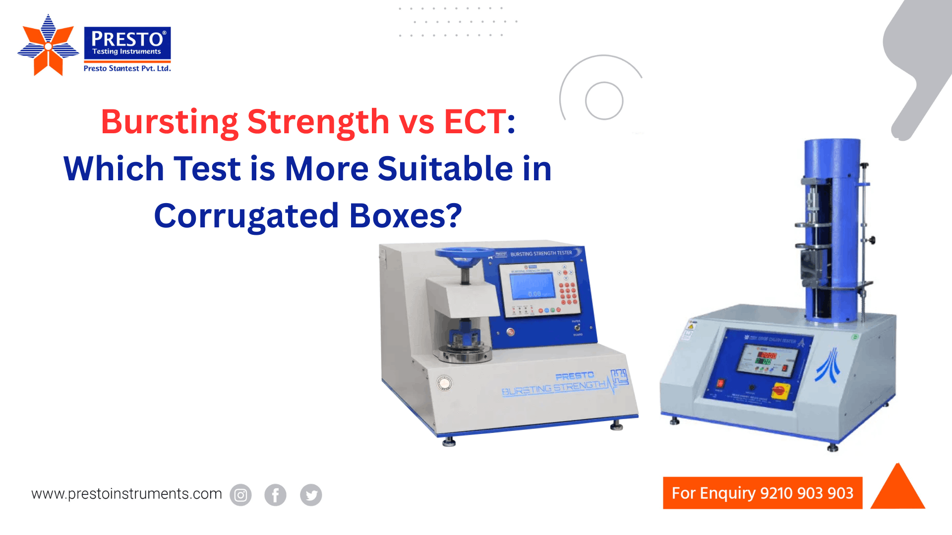 Bursting Strength vs ECT: Which Test is More Suitable in Corrugated Boxes?
